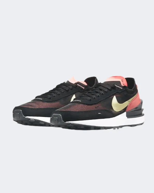 Nike Waffle One Women Lifestyle Shoes Black/Crimson