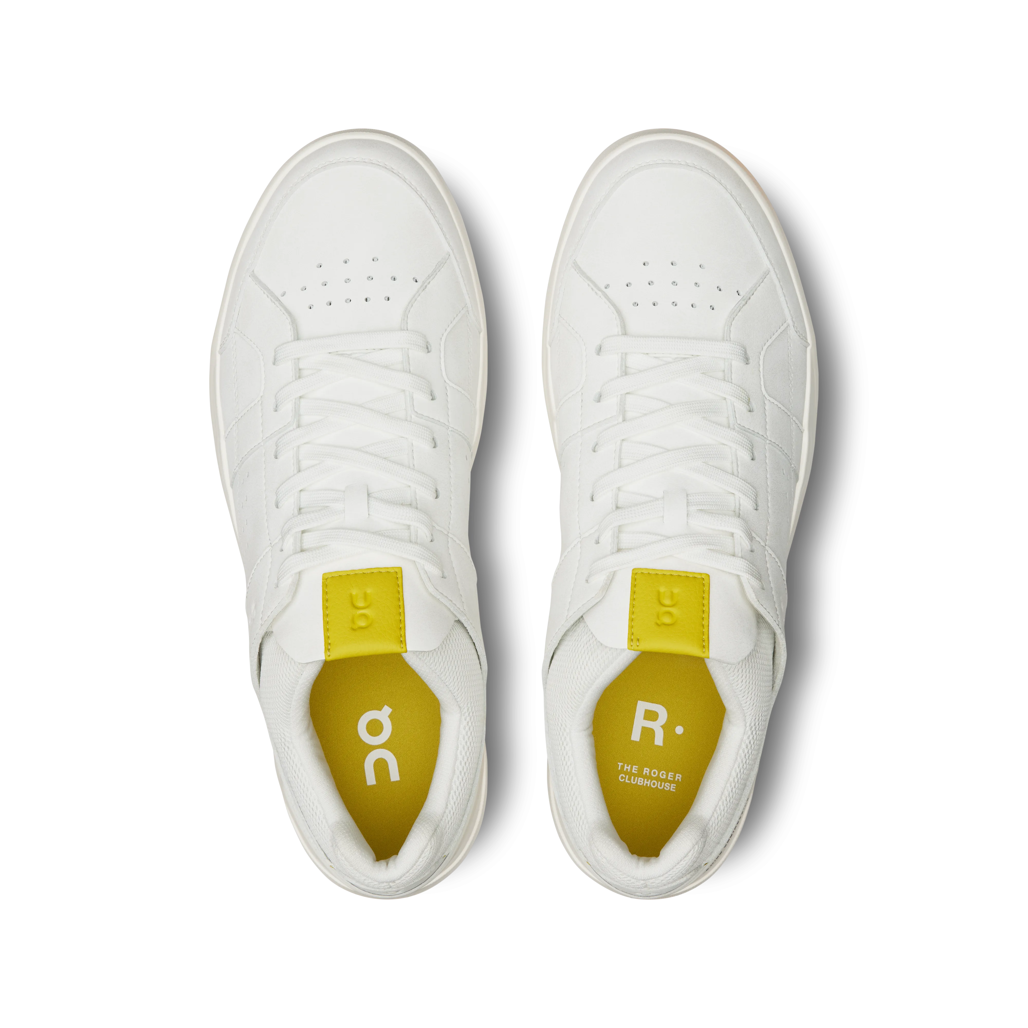 On Running Men's The Roger Clubhouse Shoes - White / Gecko