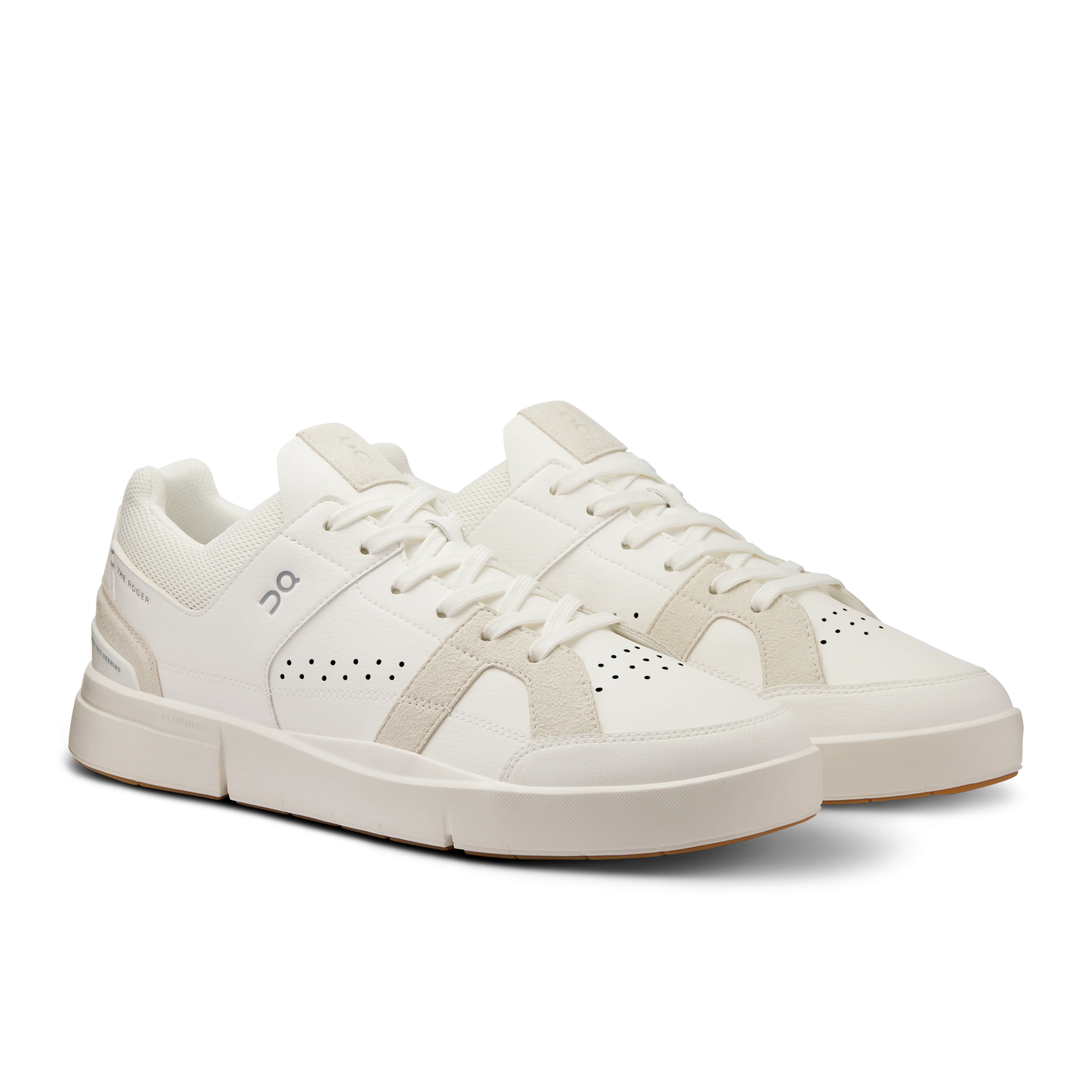 On Running Men's The Roger Clubhouse Shoes - White / Sand