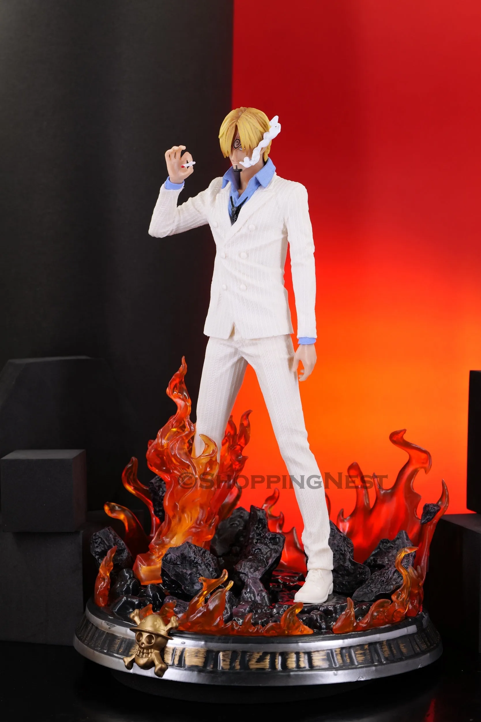 One Piece Dream Vinsmoke Sanji Base White Action Figure | 35 CMS  |