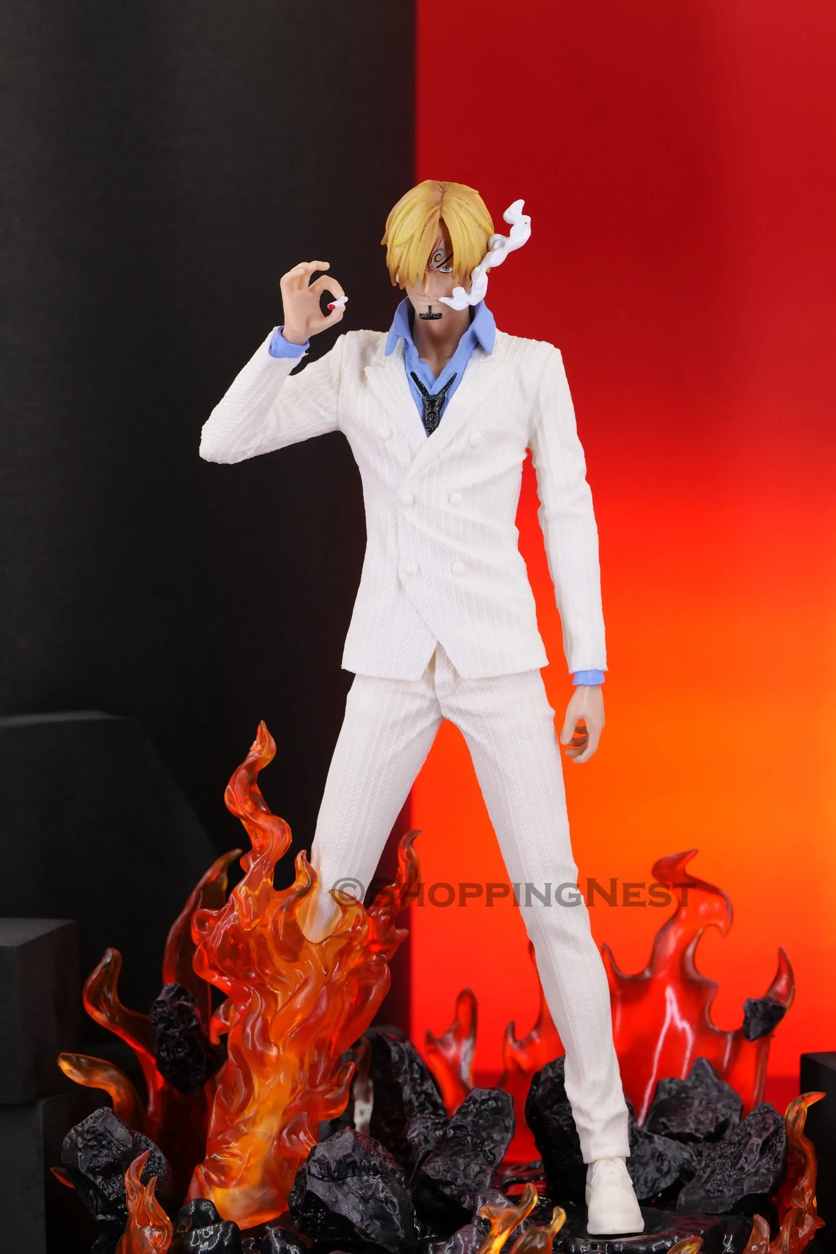 One Piece Dream Vinsmoke Sanji Base White Action Figure | 35 CMS  |