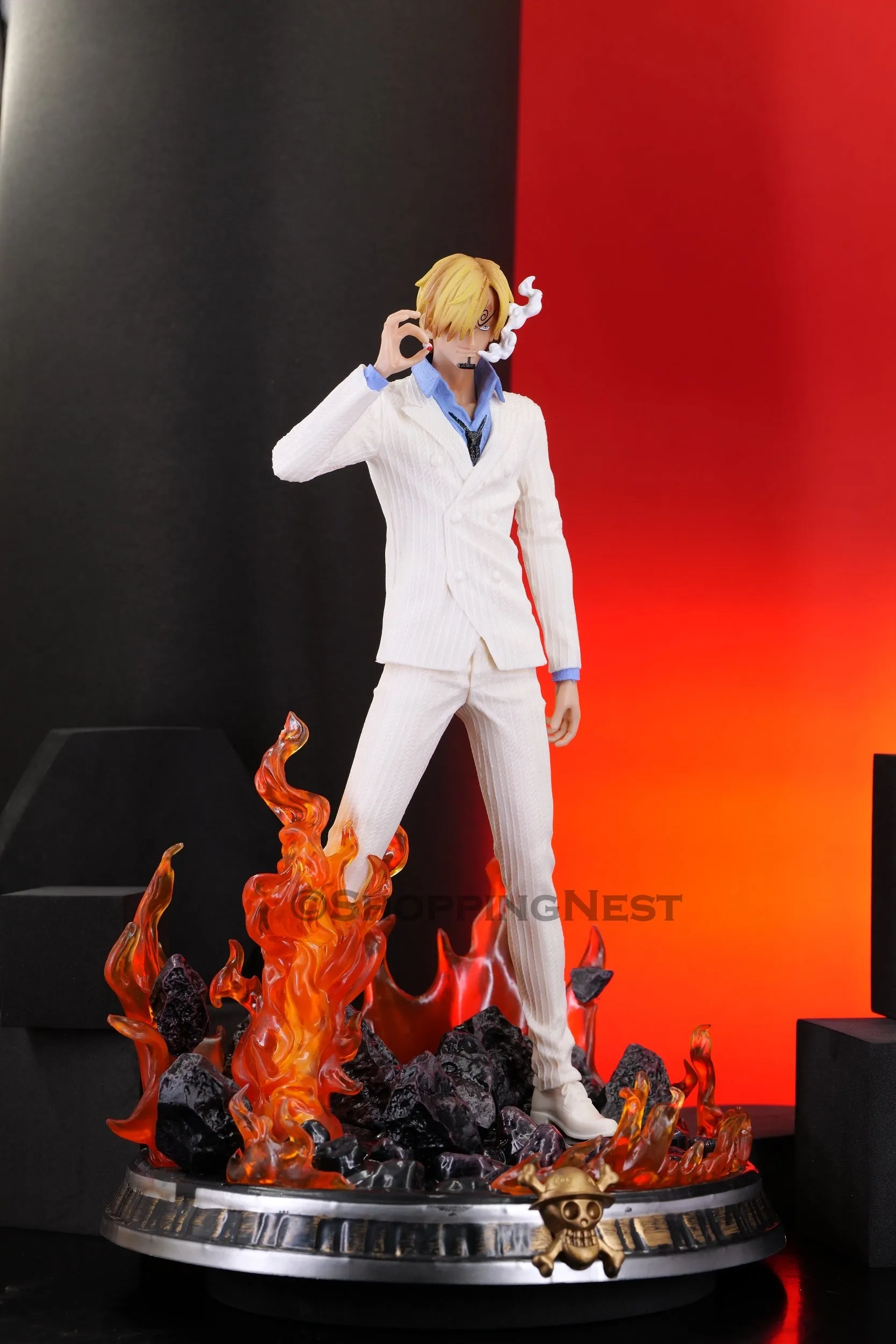 One Piece Dream Vinsmoke Sanji Base White Action Figure | 35 CMS  |