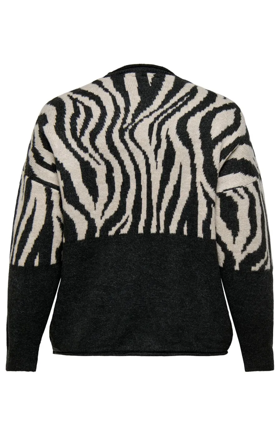 Only Carmakoma Jade Knit Jumper in Black