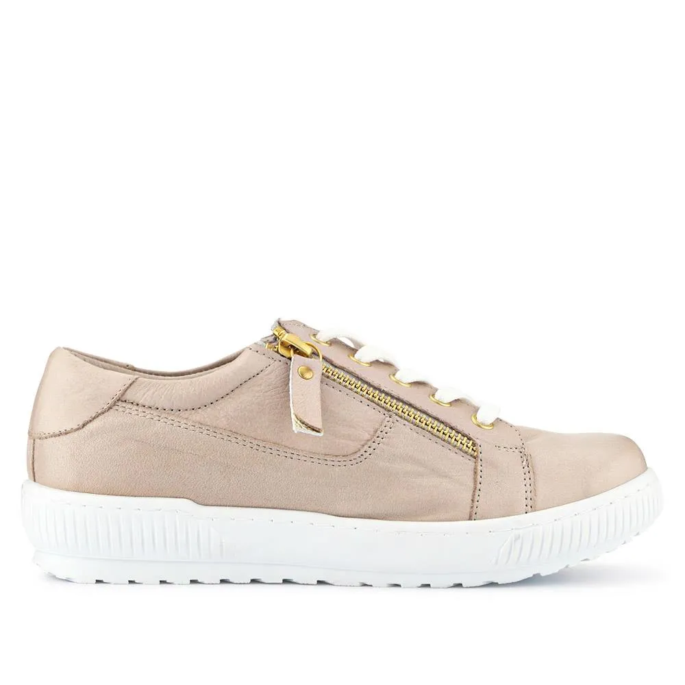 Padova Wide-Fit Leather Trainers - PADOVAWIDE / 326 787