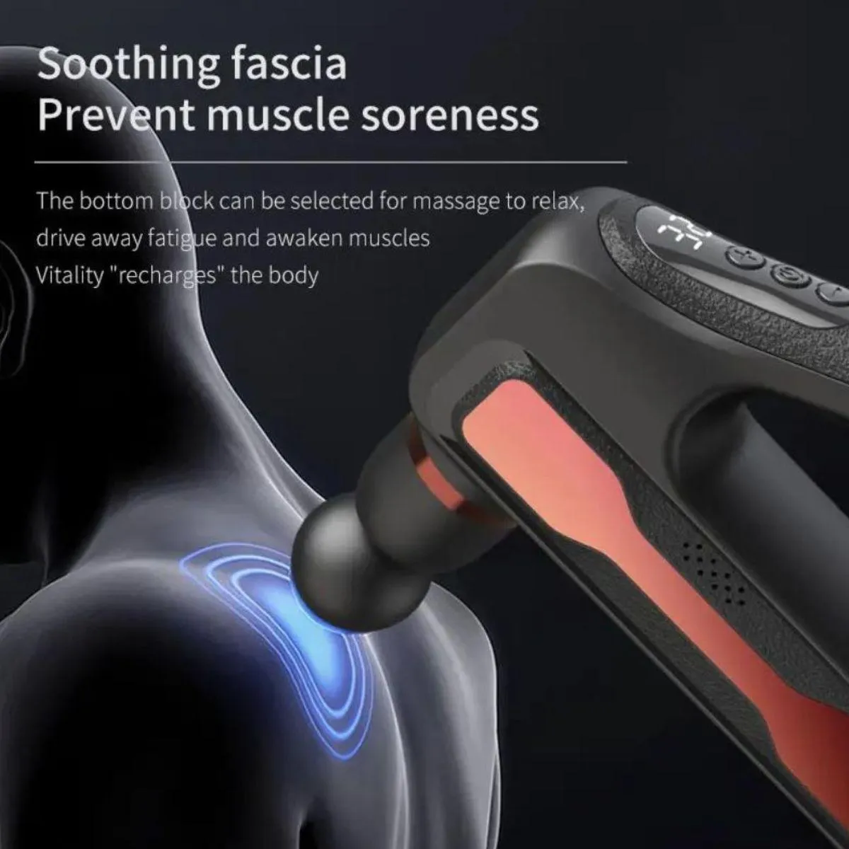 Physio Massage Gun with 8 attachments