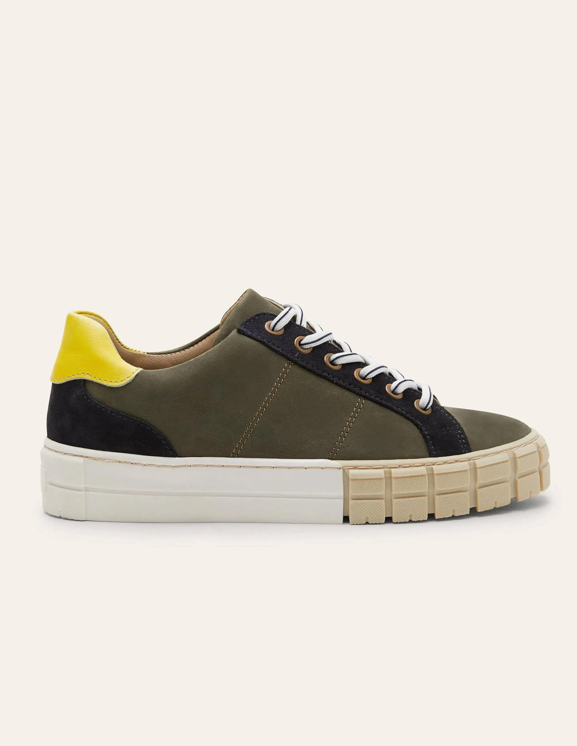 Pippa Layered Sole Trainers-Alder/Navy