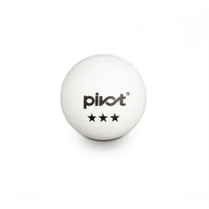 Pivot 3 Star Table Tennis Balls 12pk