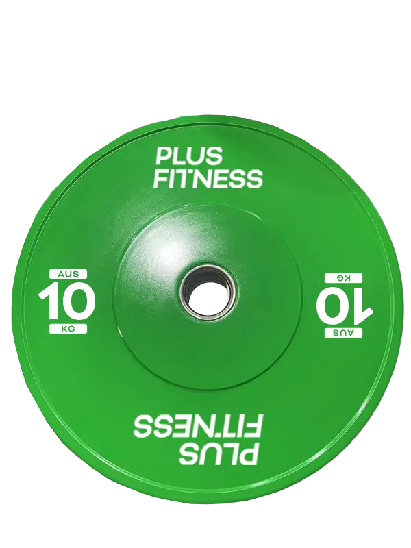 Plus Fitness Colour Bumper Plates | MADE TO ORDER