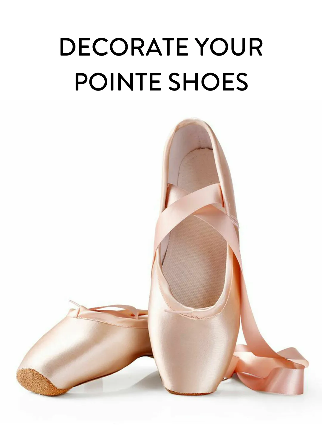 Pointe shoes for decorating