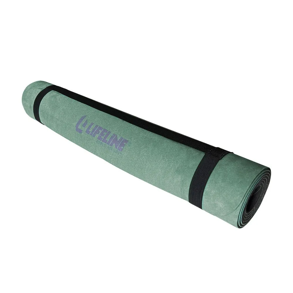 Premium Suede Yoga Mat - Sage