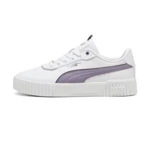 PUMA Carina 2.0 Lux Women's Lifestyle Shoes White Purple