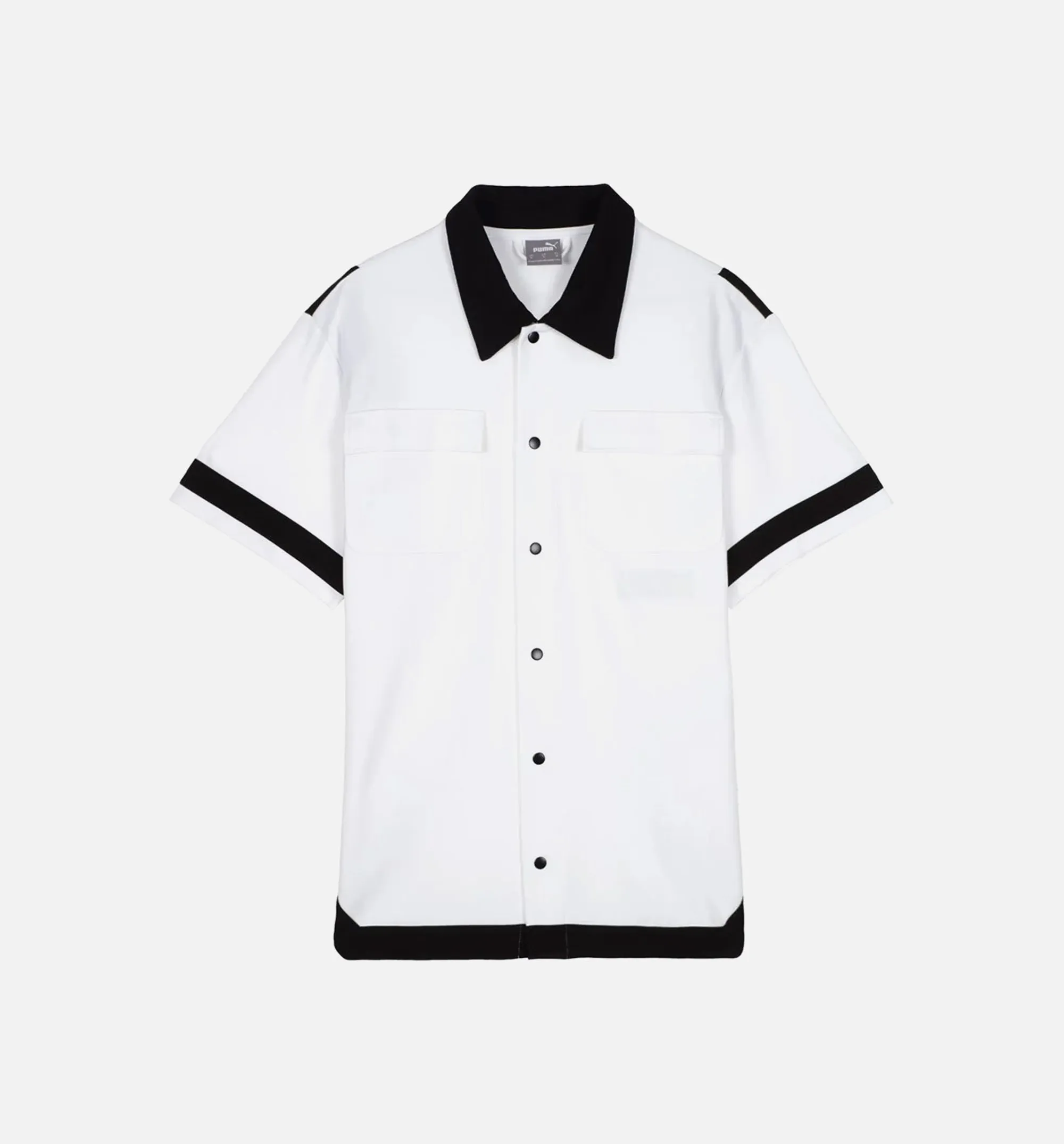 Puma X Rhuigi Button Down Mens Shirt - White