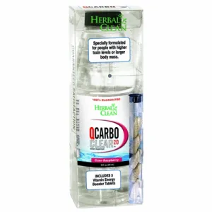 Qcarbo Clear Cranberry Raspberry, 20 Oz By BNG Enterprises/Herbal Clean