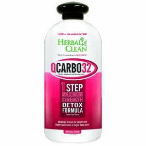 QCarbo Fast Cleansing Drink Tropical 32 OZ By BNG Enterprises/Herbal Clean