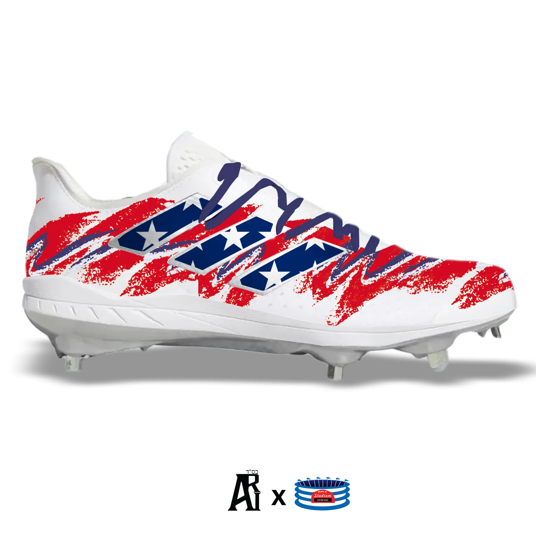 "USA Paper Cup" Adidas Adizero Afterburner 8 Cleats