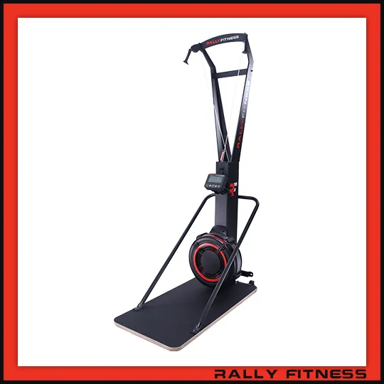 Rally Fitness® Commercial Air Ski Erg with Floor Stand