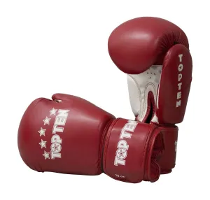 Red-White  Top Ten R2M 2016 Boxing Gloves 10oz