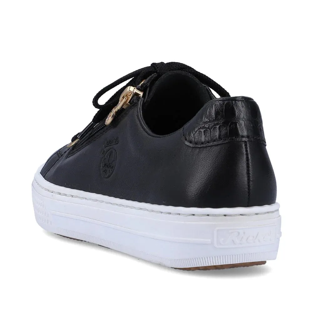 Rieker Black Sneakers - L59L1-01