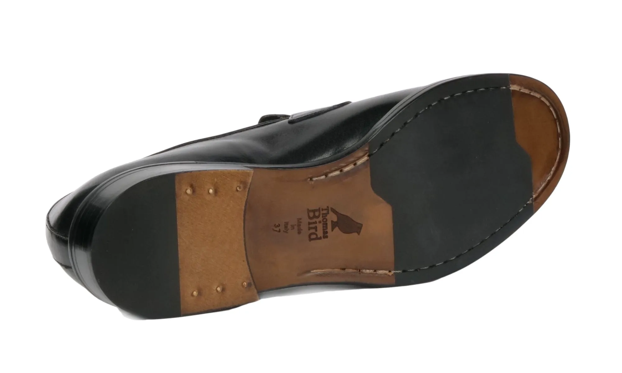 Roma Penny Loafer Black