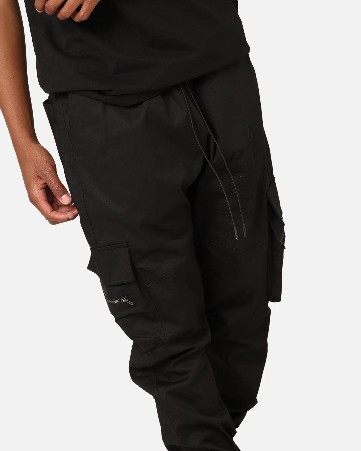 Saint Morta Hikari Cargo Jogger Black