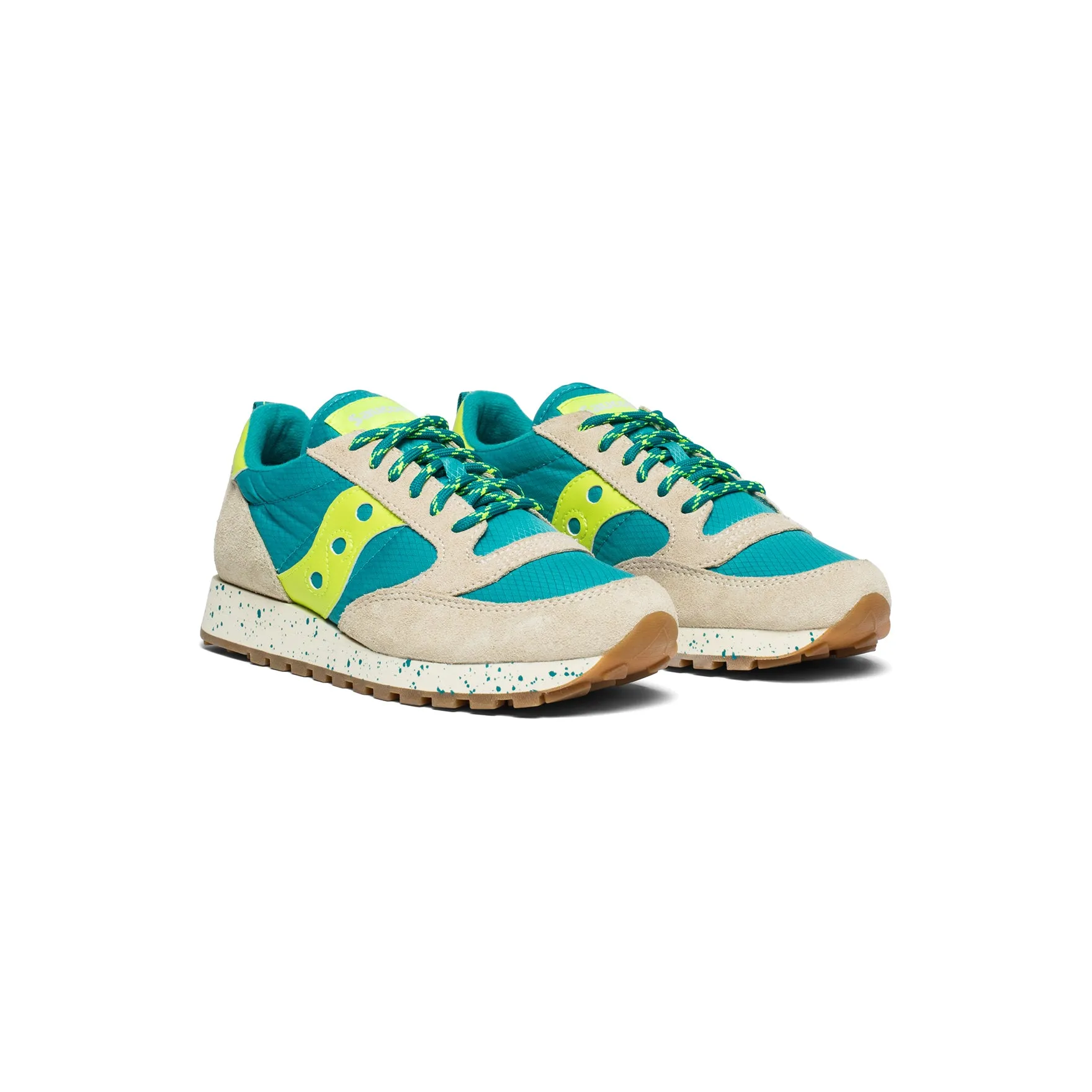 SAUCONY Jazz Trail - Grey / Teal / Slime