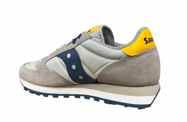 Saucony Originals scarpa sneakers da uomo Jazz S2044-605 grigio-giallo