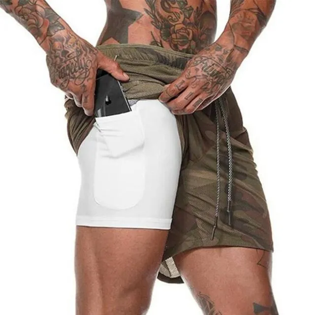 Secure Pocket Fitness Shorts