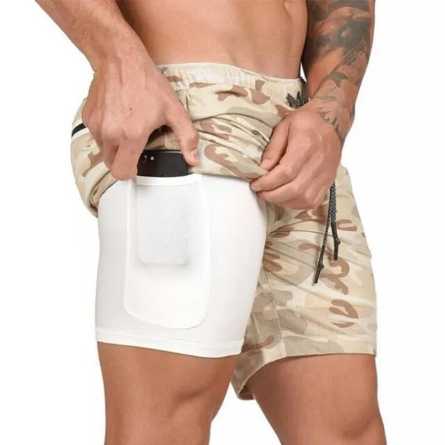 Secure Pocket Fitness Shorts