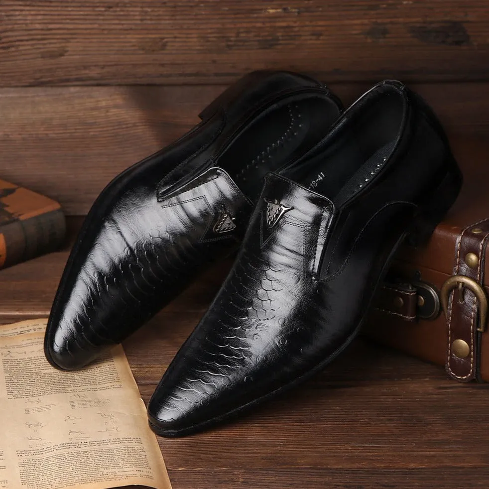 SerpentLux Slip-On Loafers