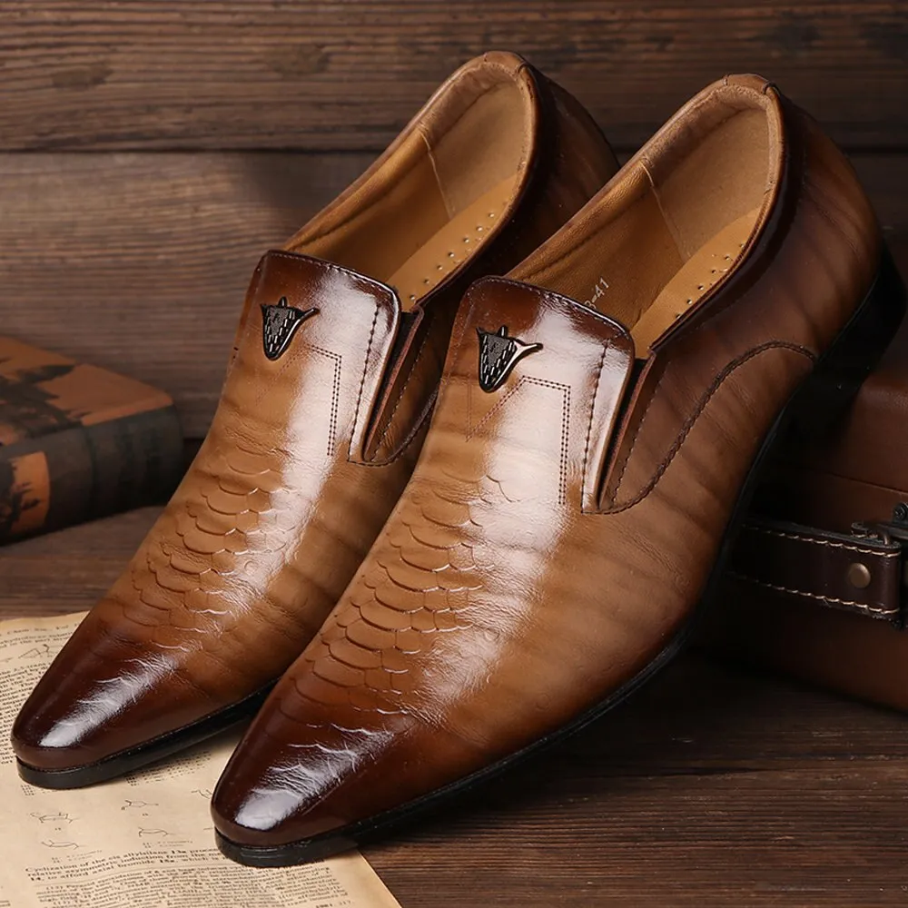 SerpentLux Slip-On Loafers