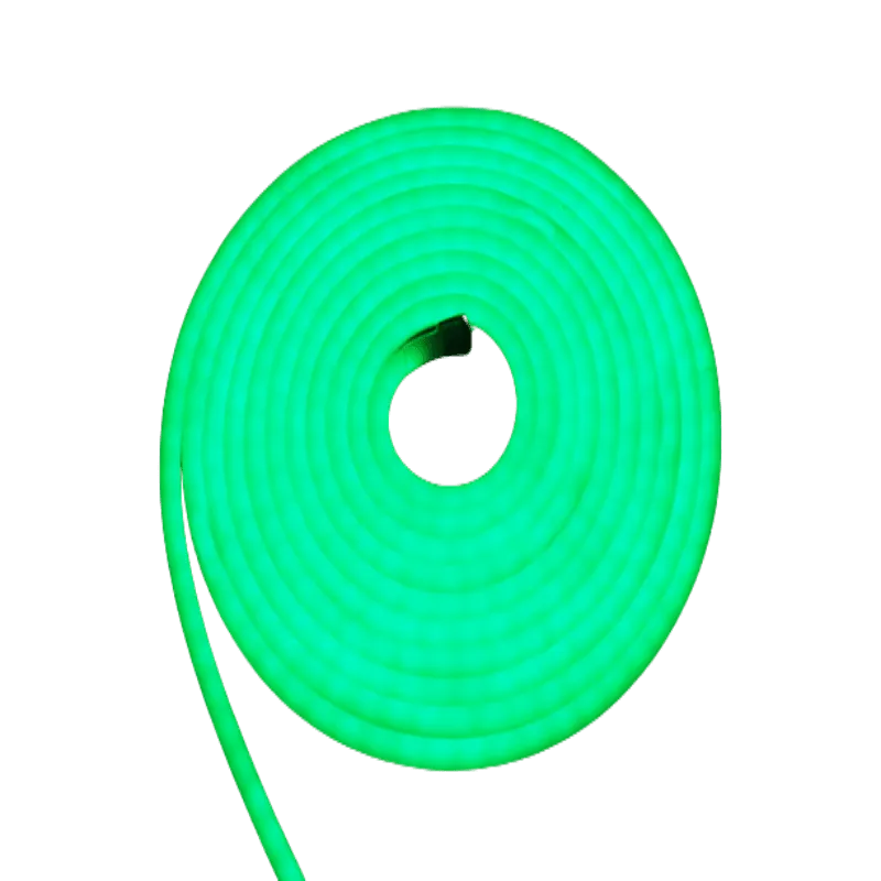 Single Sided LED Neon Green Strip Light