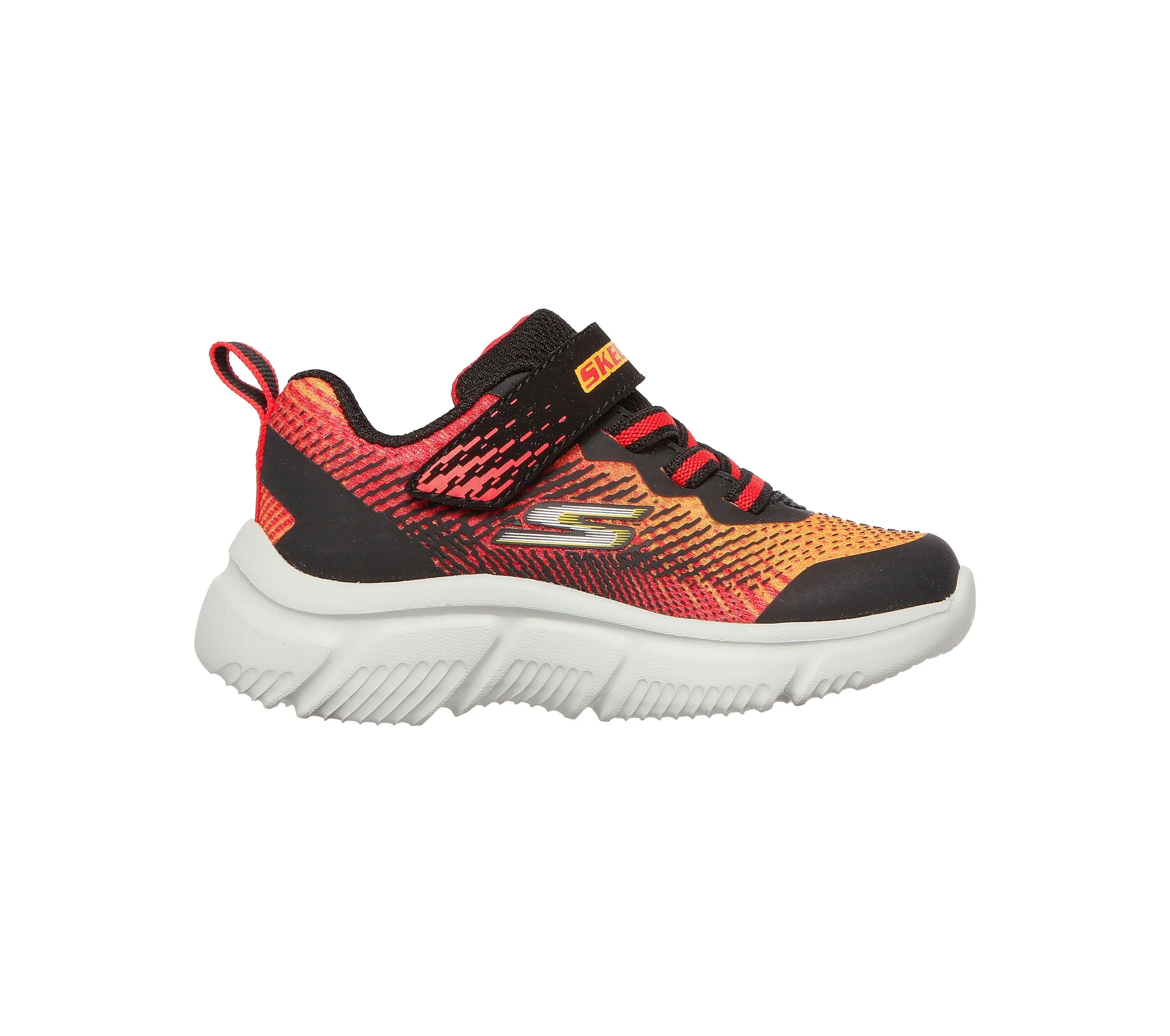 Skechers Go Run Norvo Boys Black-Red Trainer