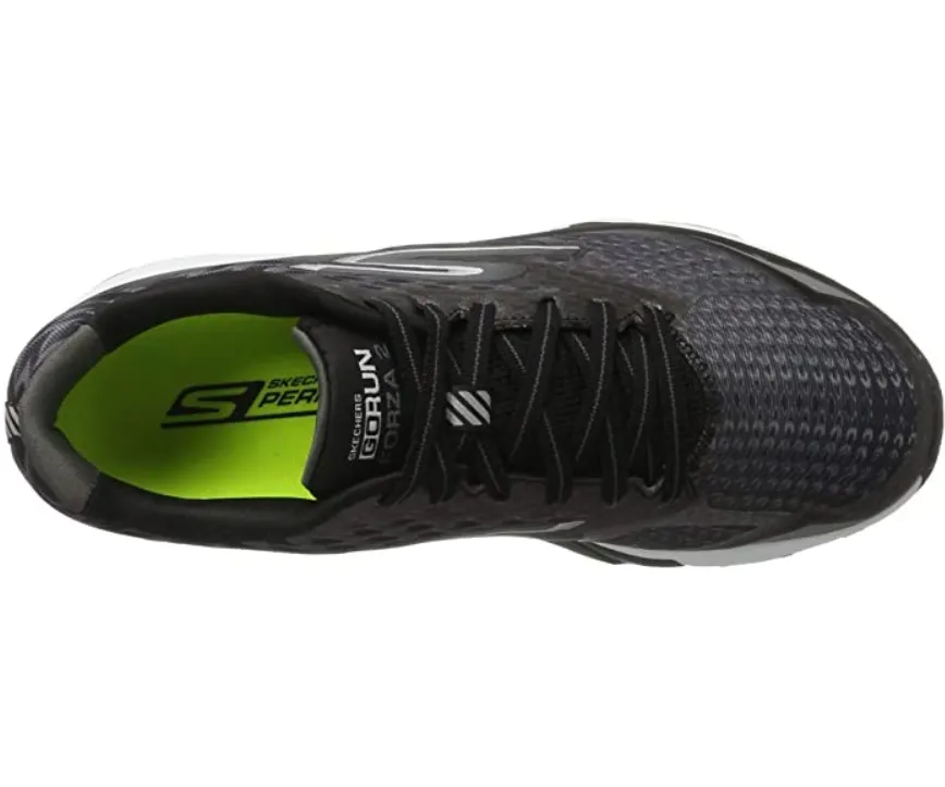 Skechers scarpa da corsa da uomo Go Run Forza 2 54106 BKW nero