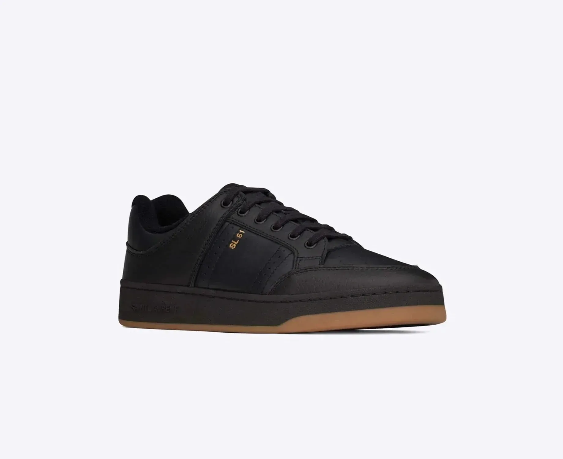 SL61 Low Top Sneakers Grained Leather