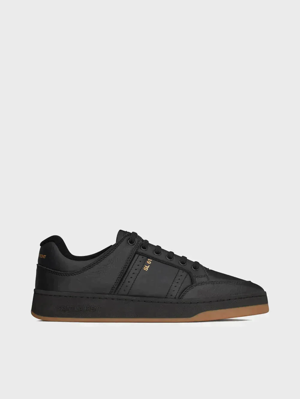 SL61 Low Top Sneakers Grained Leather