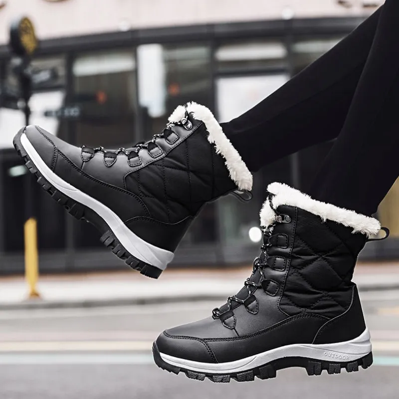 Soft and Warm Non-Slip Plush Winter Ankle-high Boots