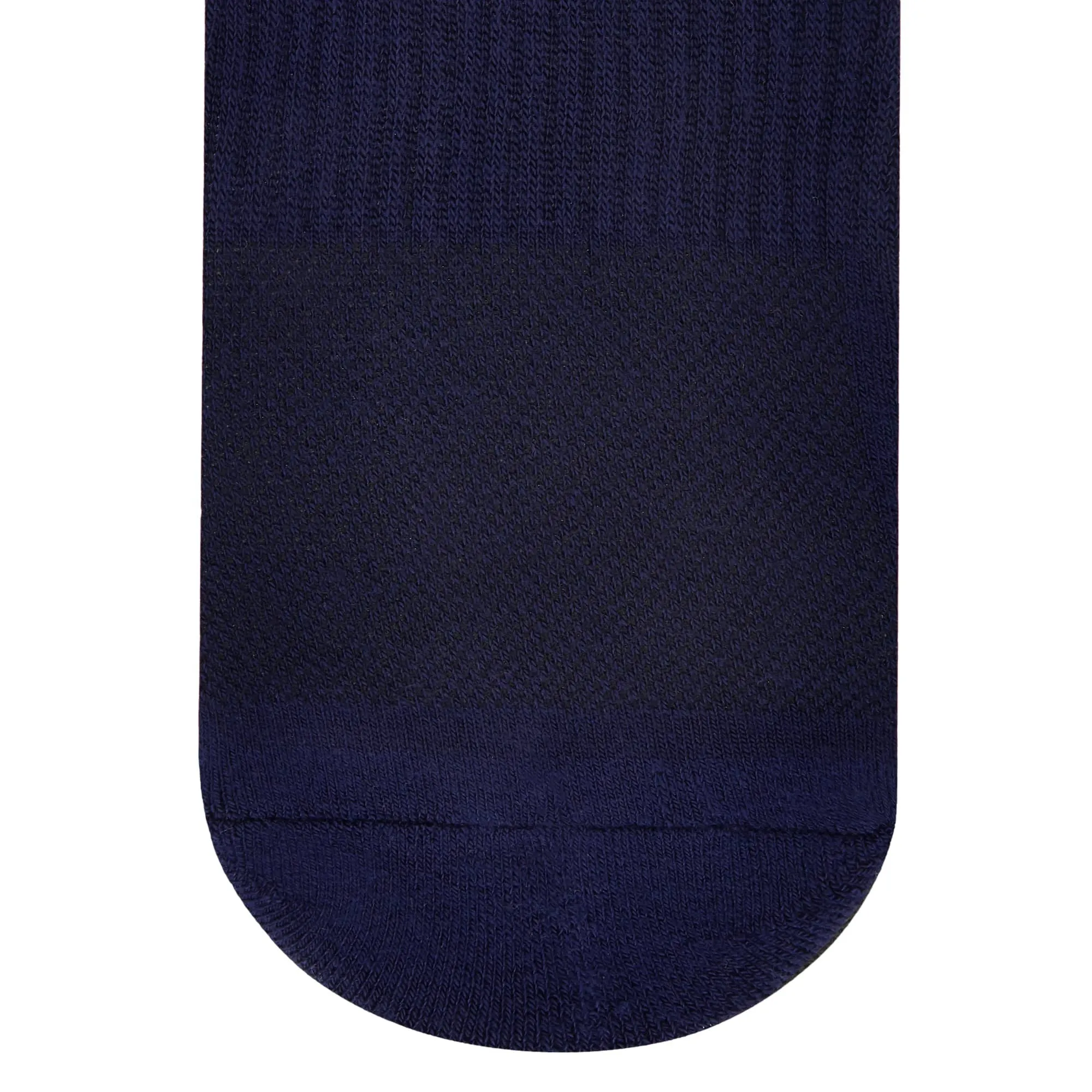 Solid Navy Blue Bamboo Unisex Ankle Length Socks