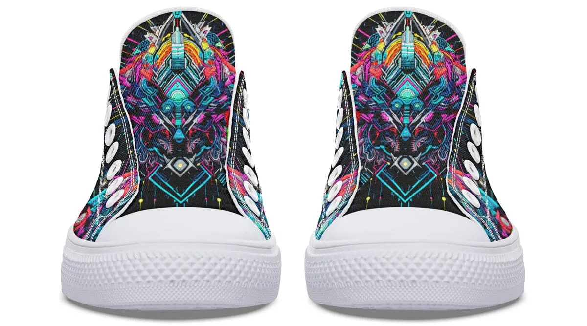 Space Symmetry Low Top Shoes