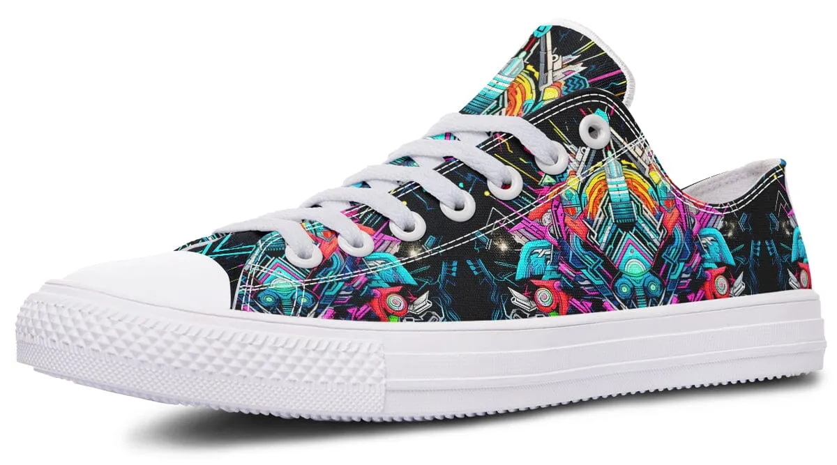 Space Symmetry Low Top Shoes