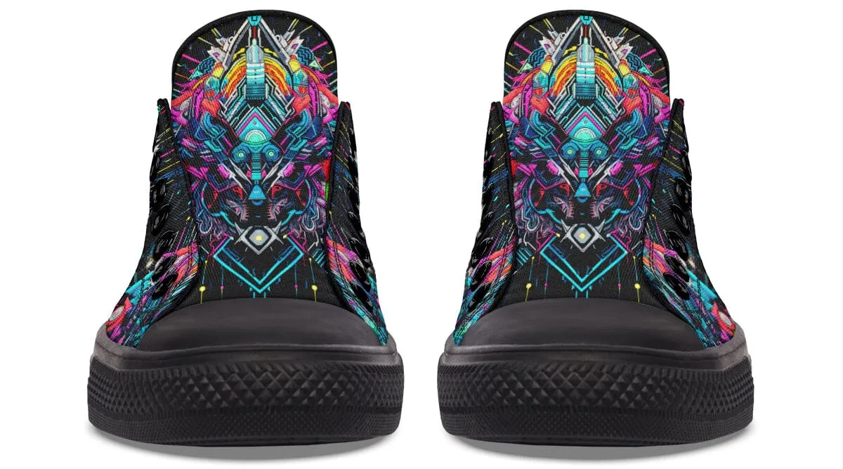 Space Symmetry Low Top Shoes