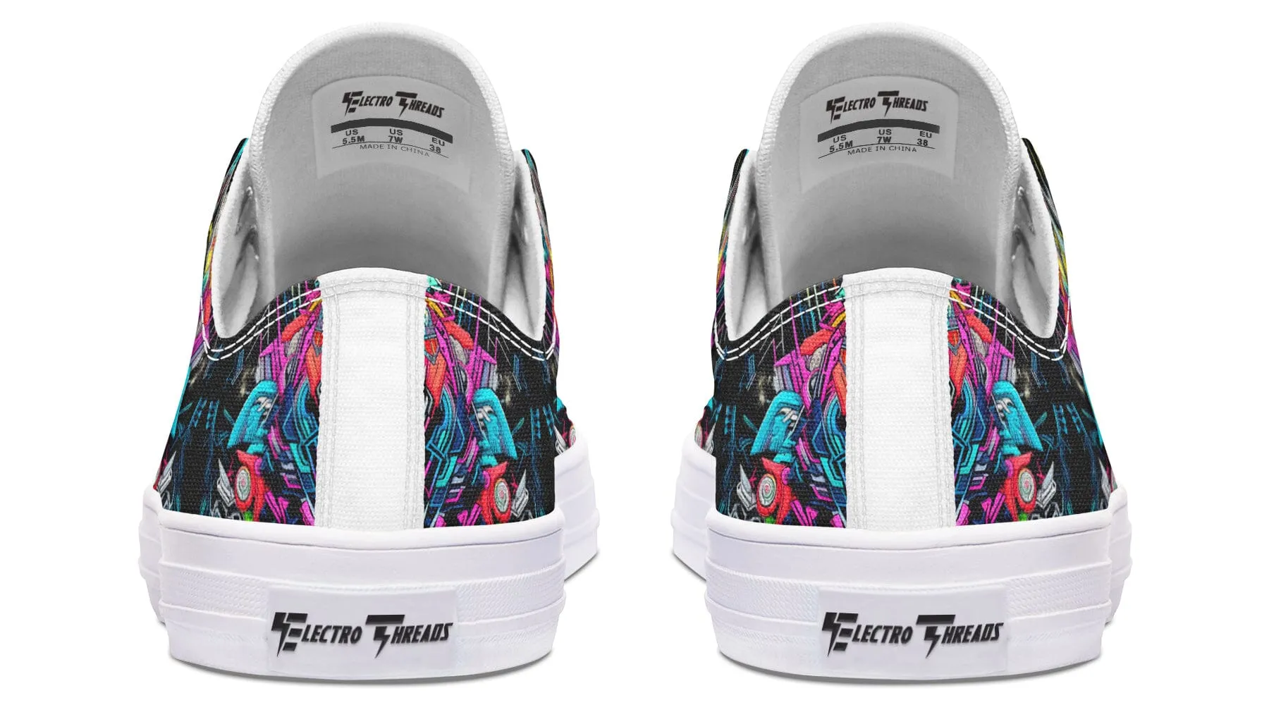 Space Symmetry Low Top Shoes