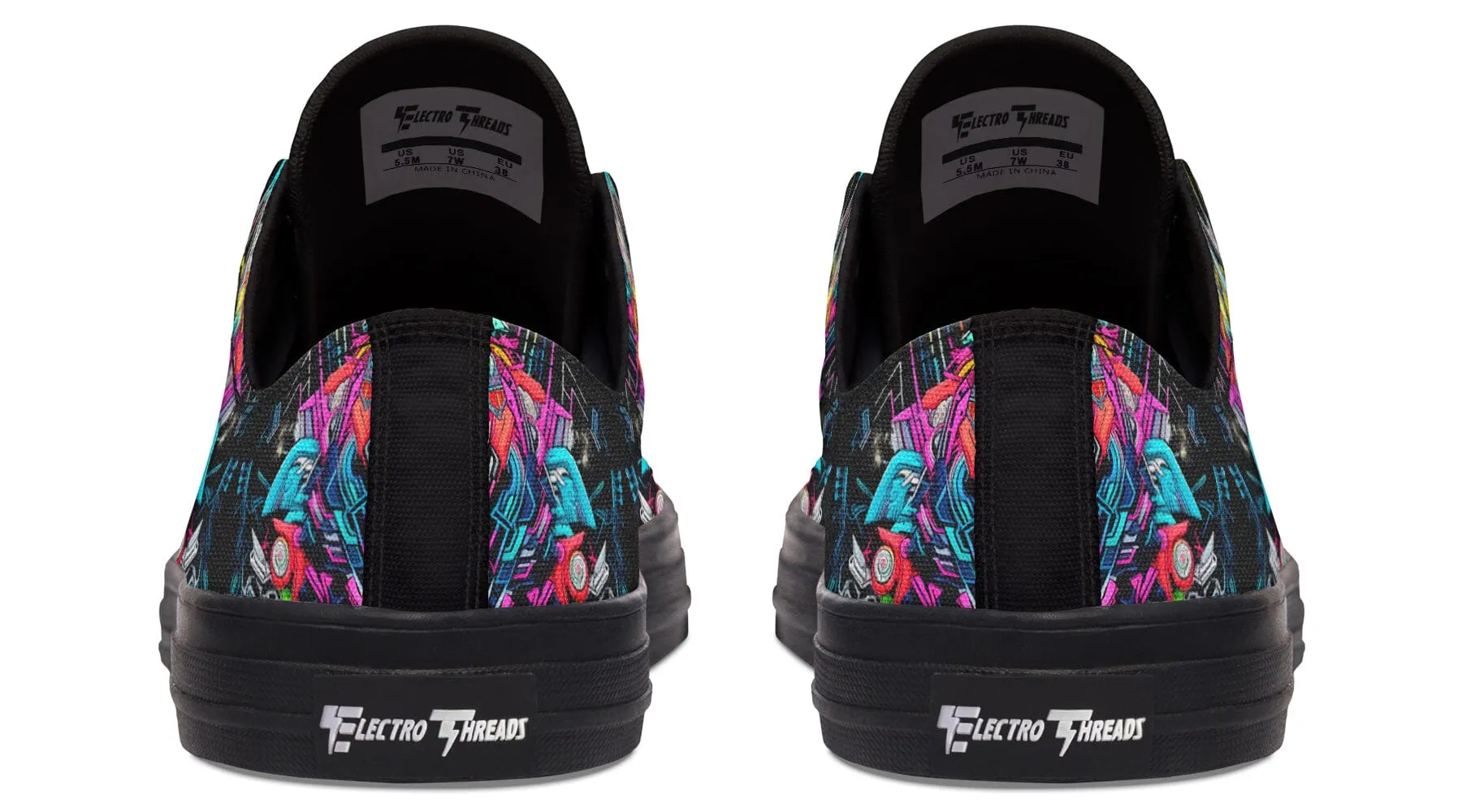 Space Symmetry Low Top Shoes