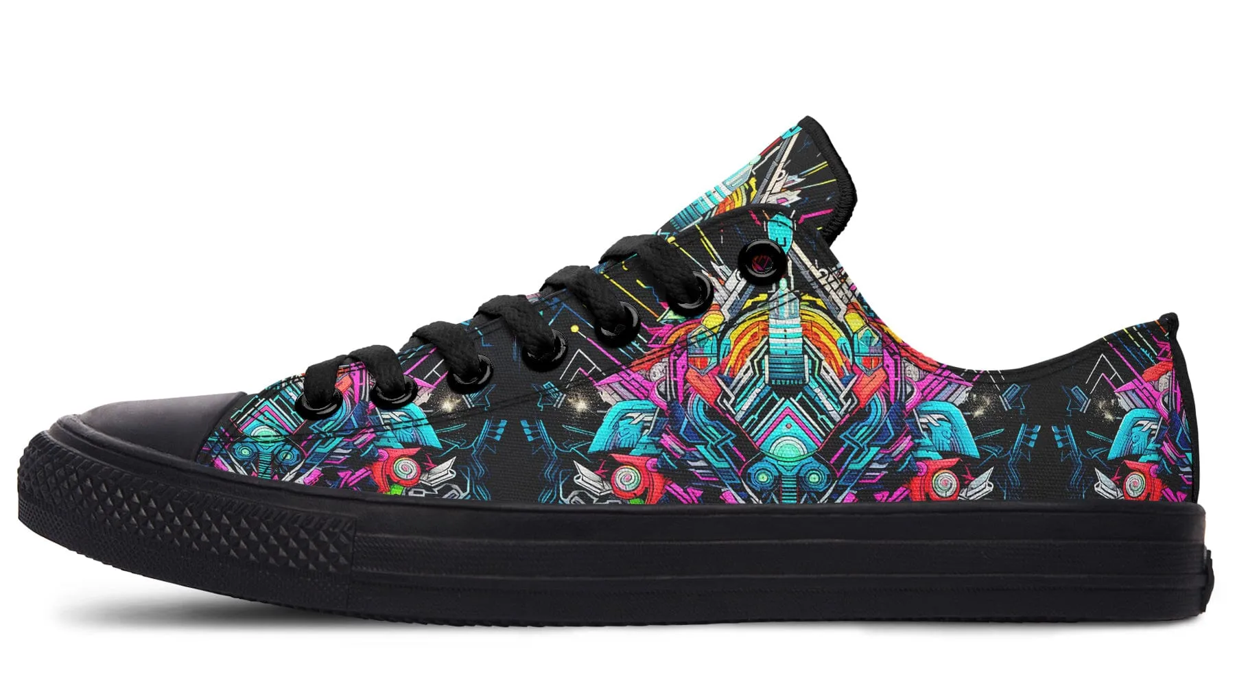 Space Symmetry Low Top Shoes