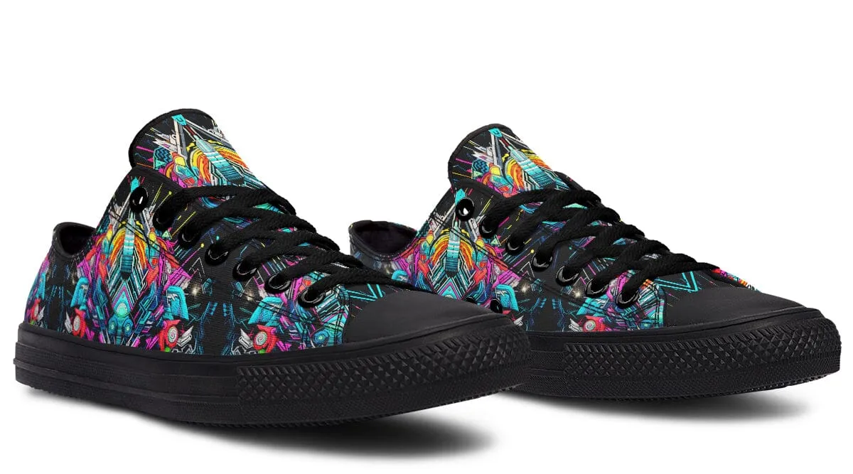 Space Symmetry Low Top Shoes