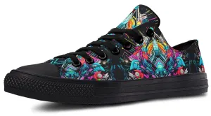 Space Symmetry Low Top Shoes