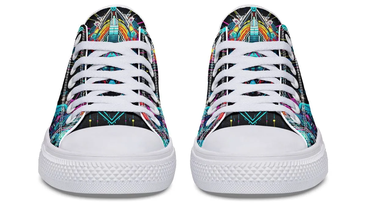 Space Symmetry Low Top Shoes