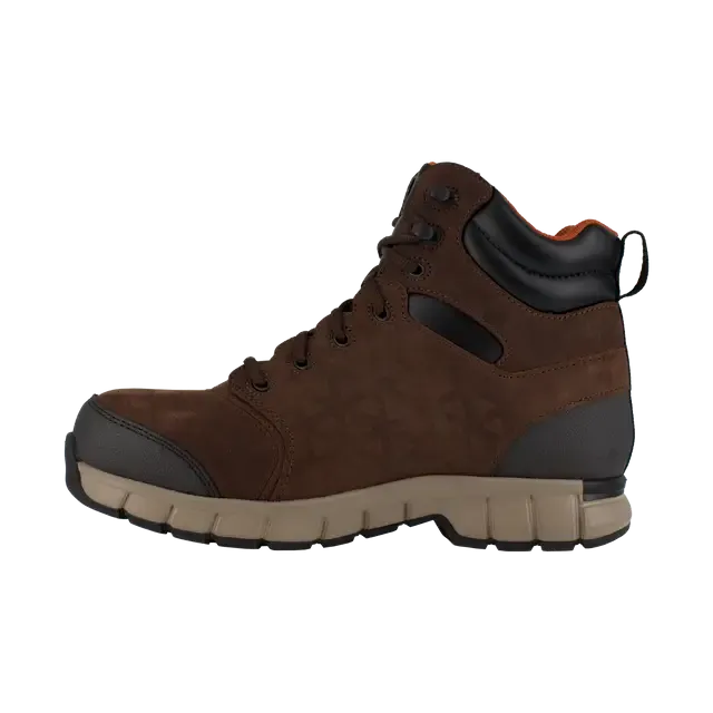 Sublite Cushion 6 Inch Composite-Toe Waterproof Athletic Work Boot Brown