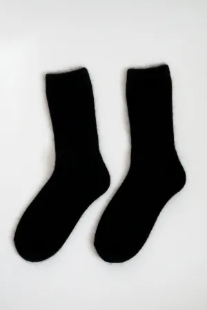 Super Soft Wool Socks - Black