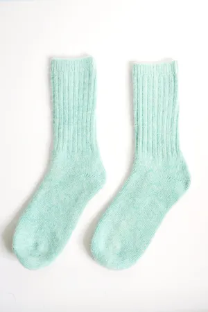 Super Soft Wool Socks - Mint