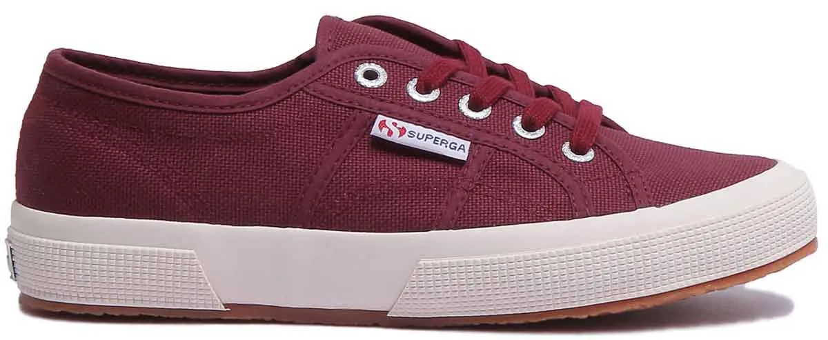 Superga 2750 Cotu In Burgundy